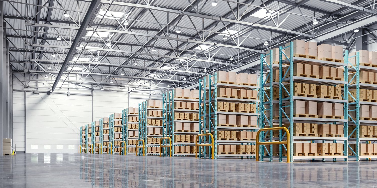 Industrial facility and storage area